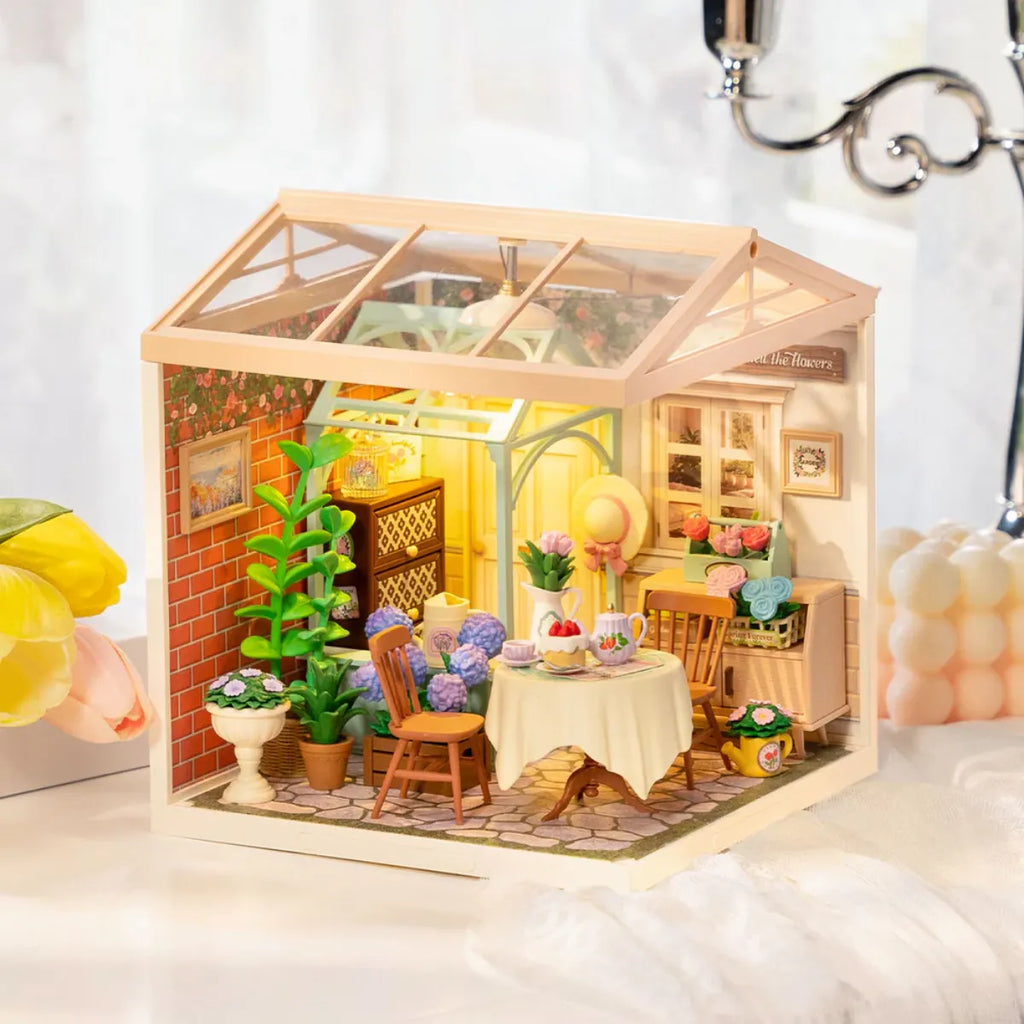 Blooming Tea Garden DIY Miniature House Kit