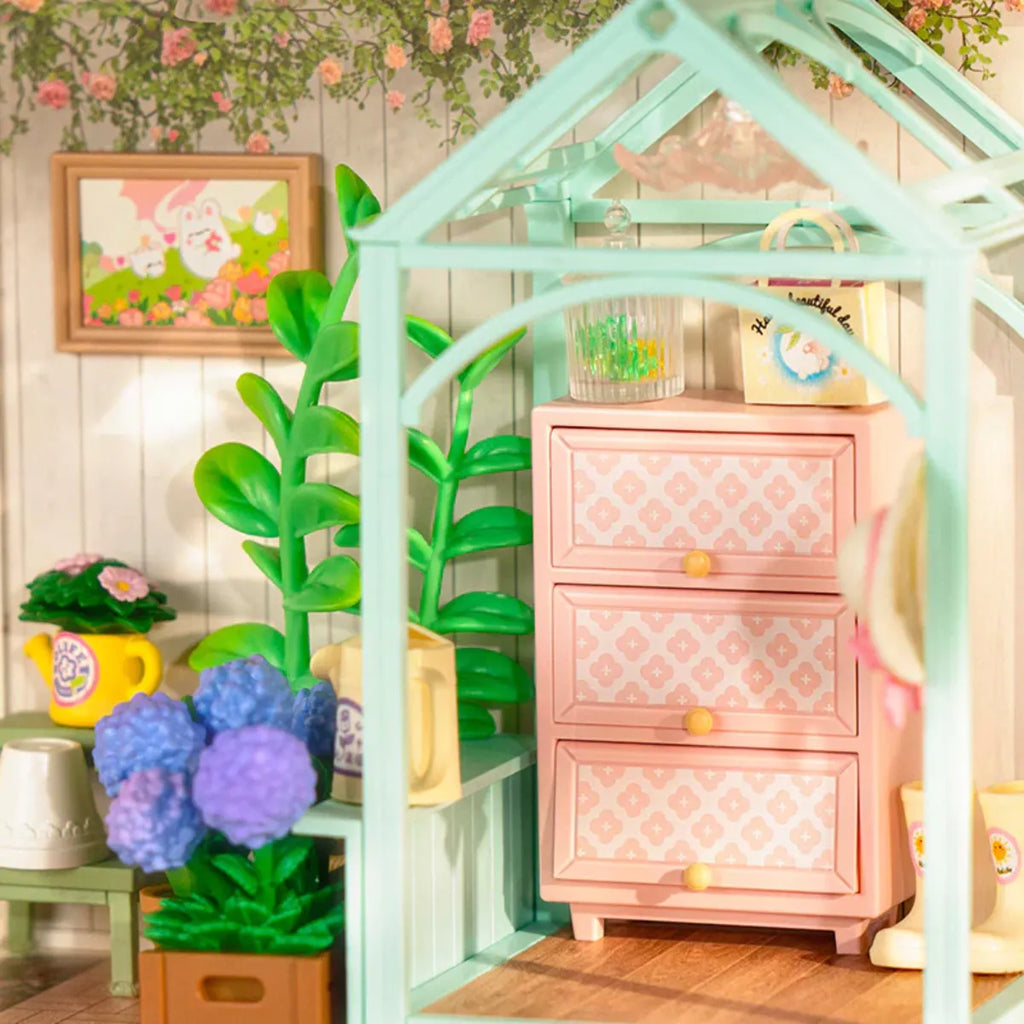 Blooming Tea Garden DIY Miniature House Kit