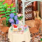 Blooming Tea Garden DIY Miniature House Kit