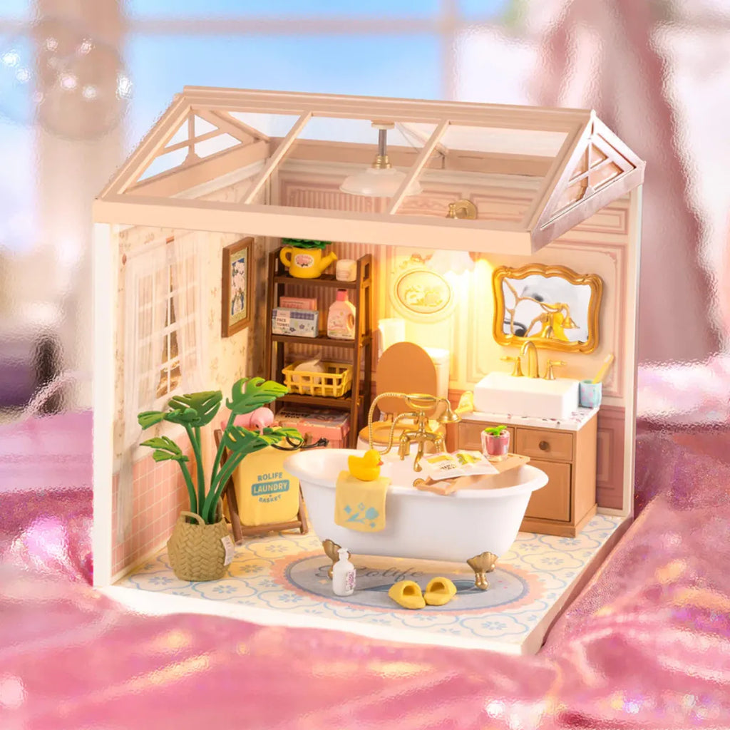 Pop Bubble Bathroom DIY Miniature House Kit