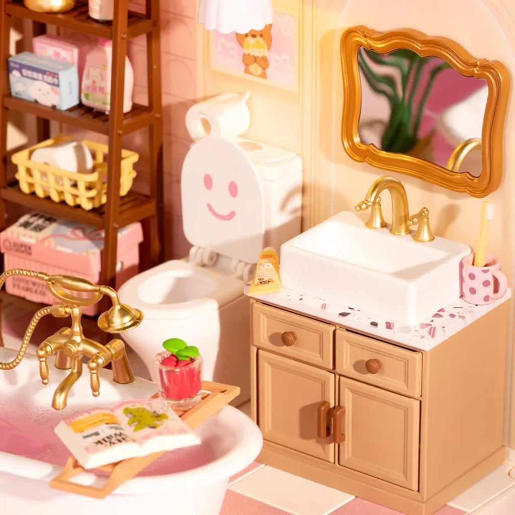 Pop Bubble Bathroom DIY Miniature House Kit