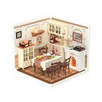 Warm Dining Room DIY Miniature House Kit