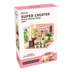 Fresh Flower Shop DIY Miniature House Kit