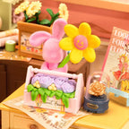 Fresh Flower Shop DIY Miniature House Kit