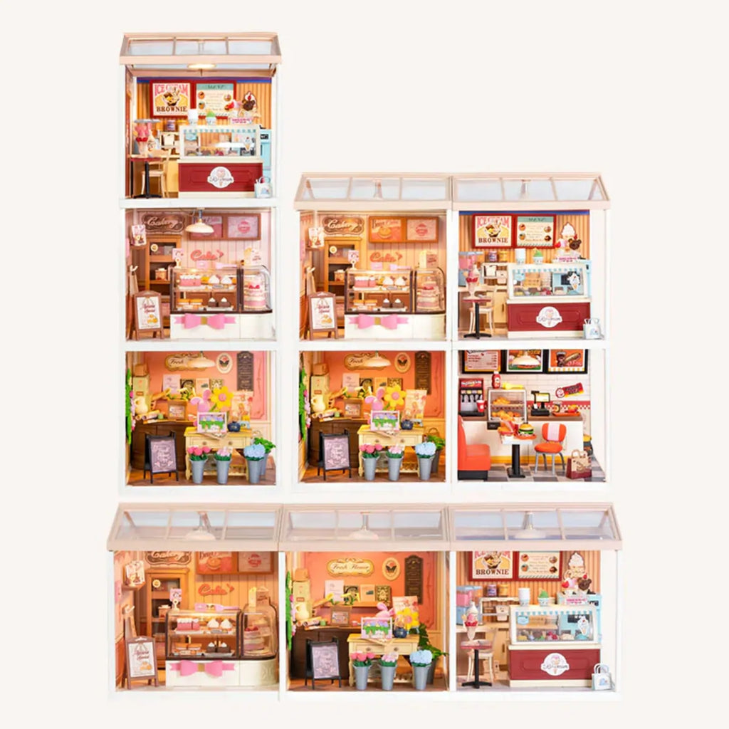 Fresh Flower Shop DIY Miniature House Kit