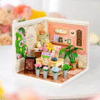 Fresh Flower Shop DIY Miniature House Kit