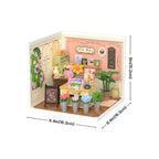 Fresh Flower Shop DIY Miniature House Kit