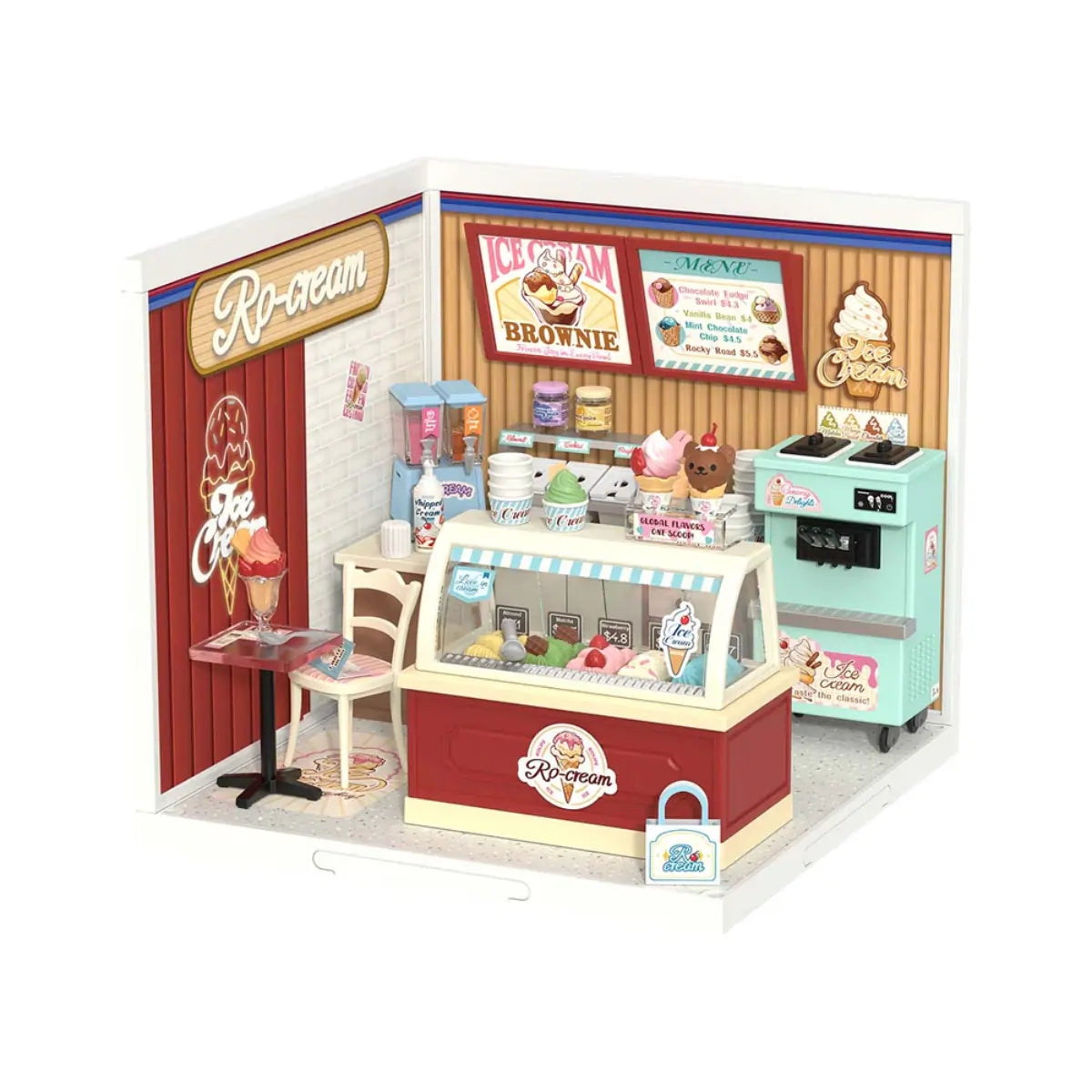 Flavorful Ice Cream DIY Miniature House Kit