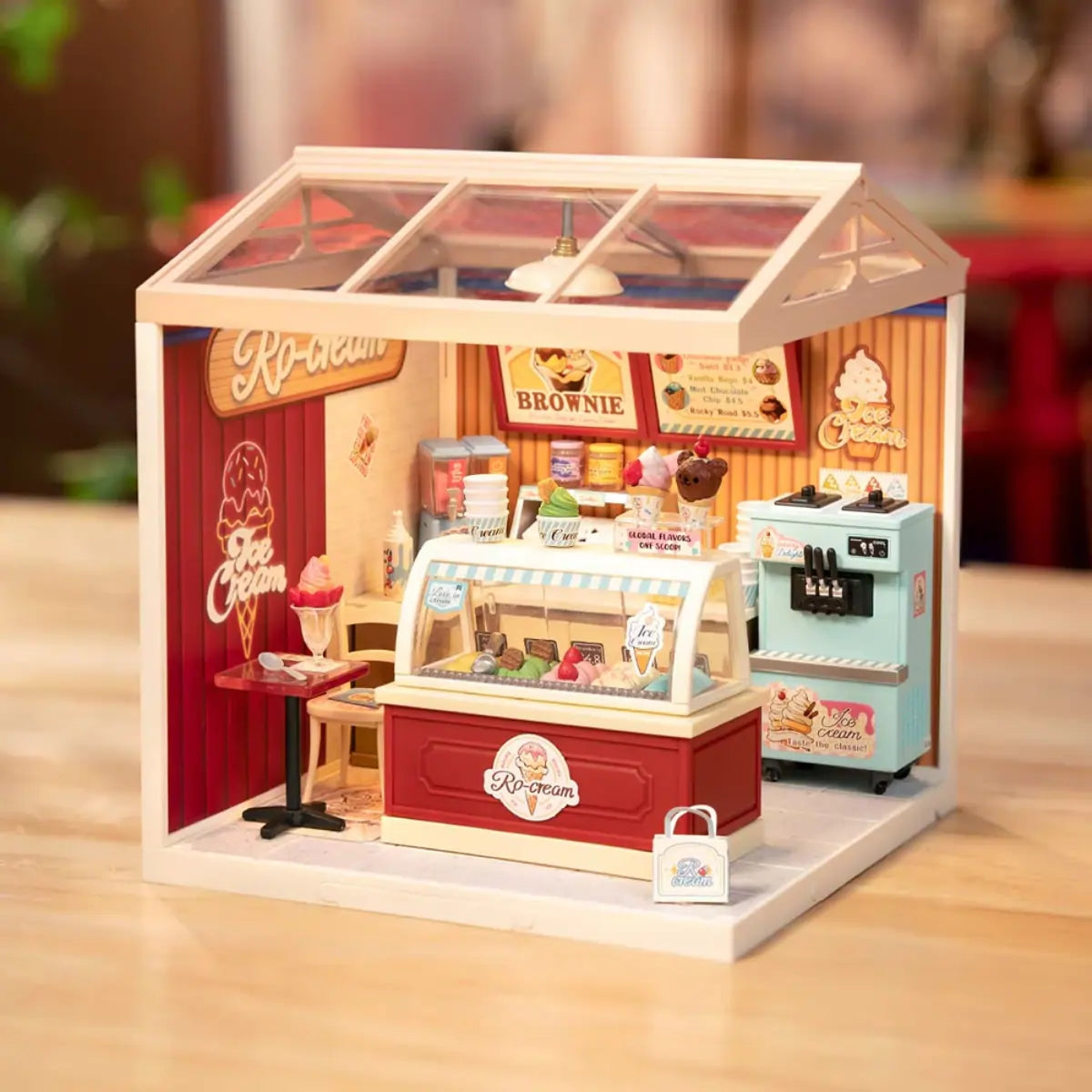 Flavorful Ice Cream DIY Miniature House Kit