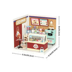 Flavorful Ice Cream DIY Miniature House Kit