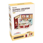 Flavorful Ice Cream DIY Miniature House Kit