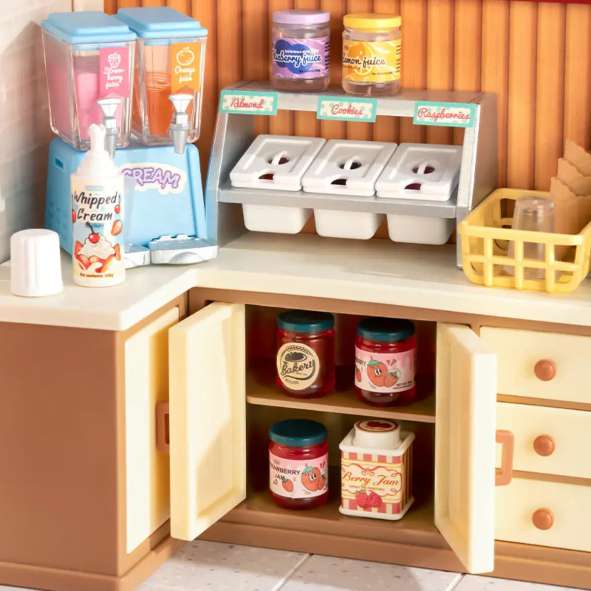 Flavorful Ice Cream DIY Miniature House Kit