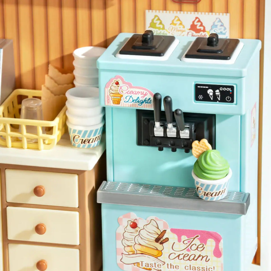 Flavorful Ice Cream DIY Miniature House Kit