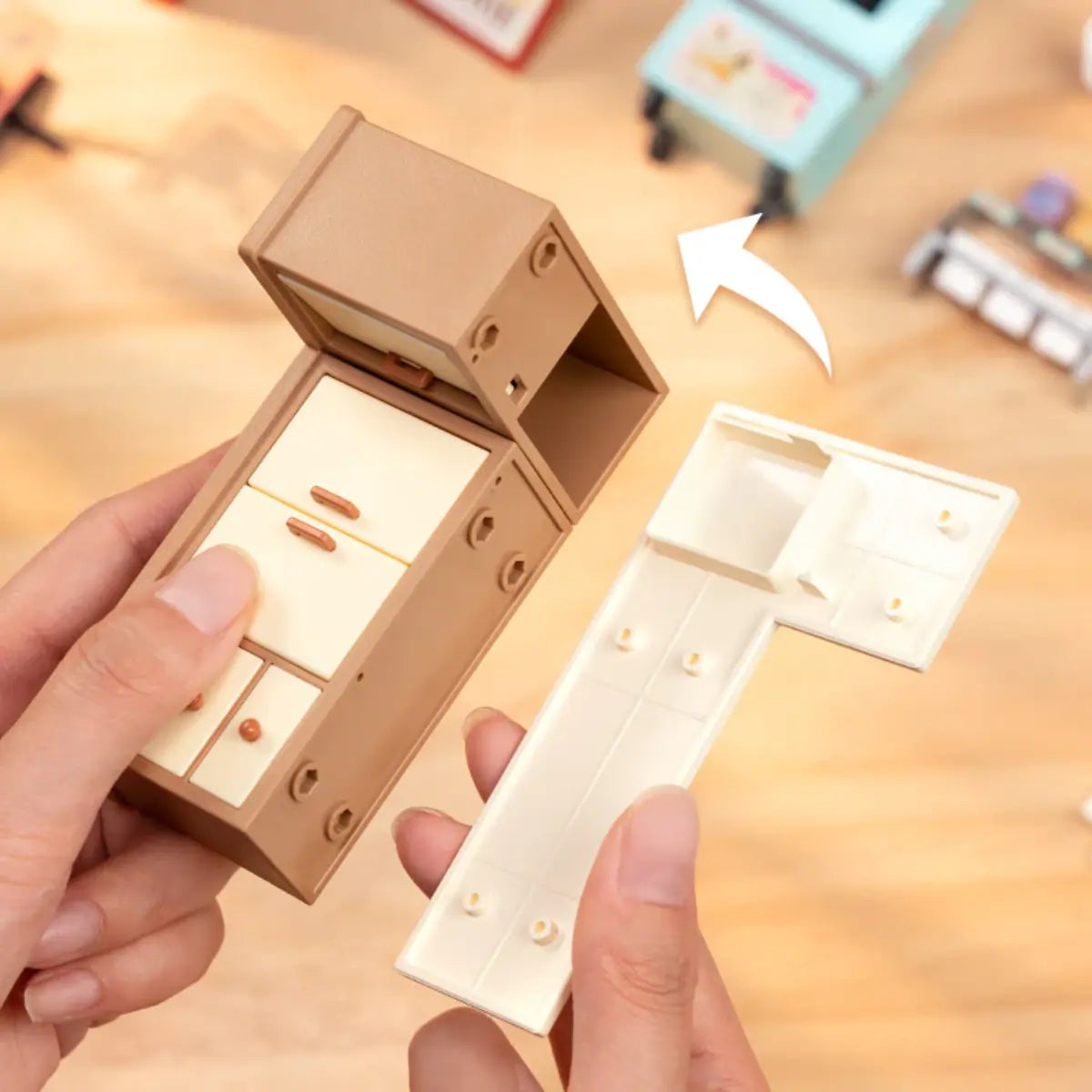 Flavorful Ice Cream DIY Miniature House Kit