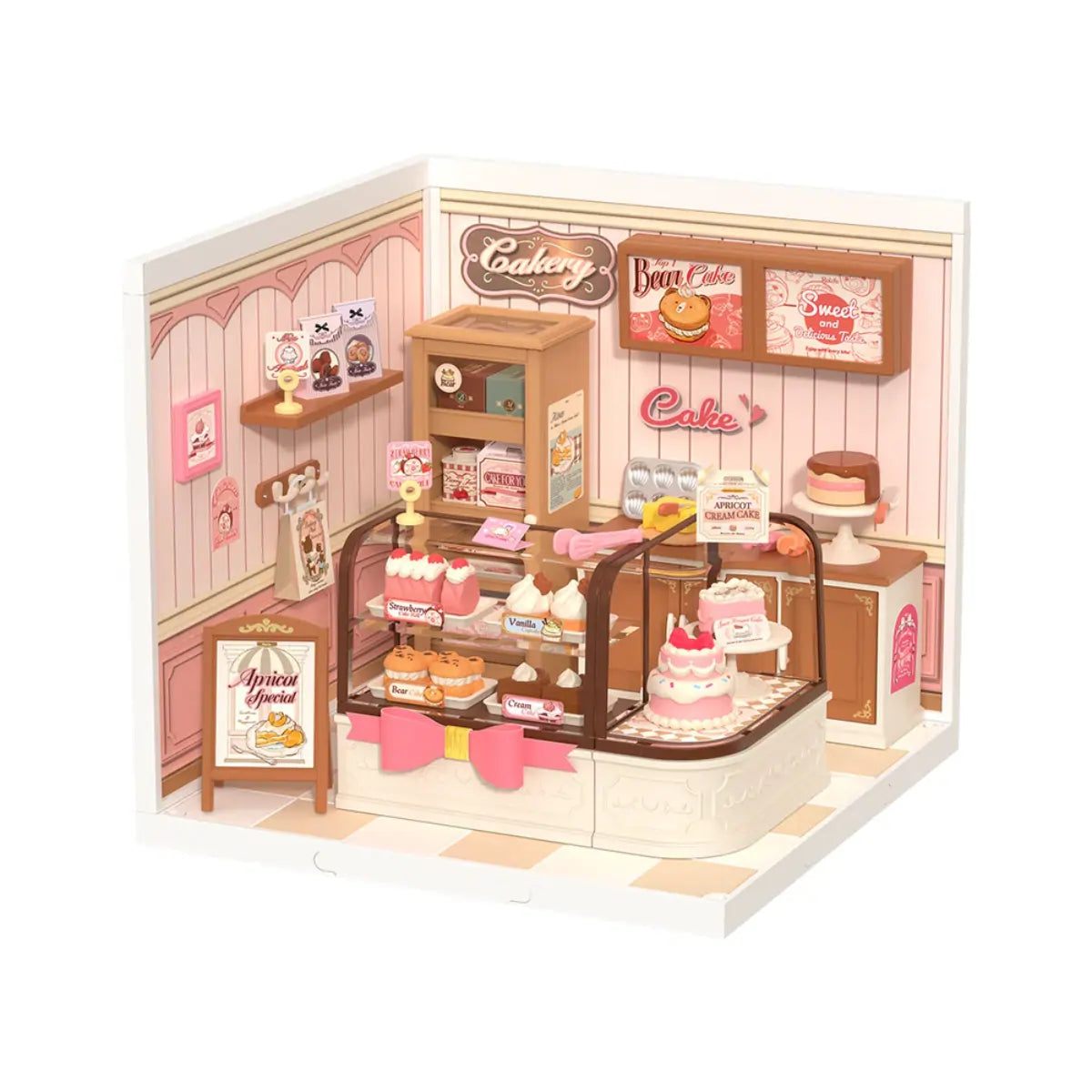 Tasty Cake Shop DIY Miniature House Kit