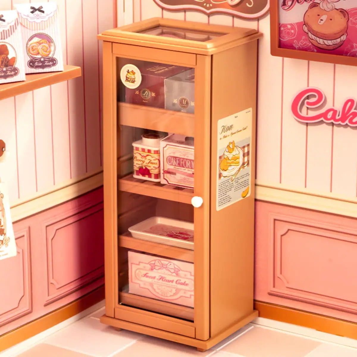 Tasty Cake Shop DIY Miniature House Kit