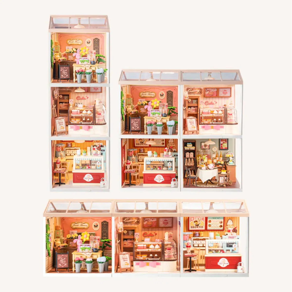 Tasty Cake Shop DIY Miniature House Kit
