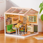 Hong Kong Bites Cafe DIY Miniature House Kit