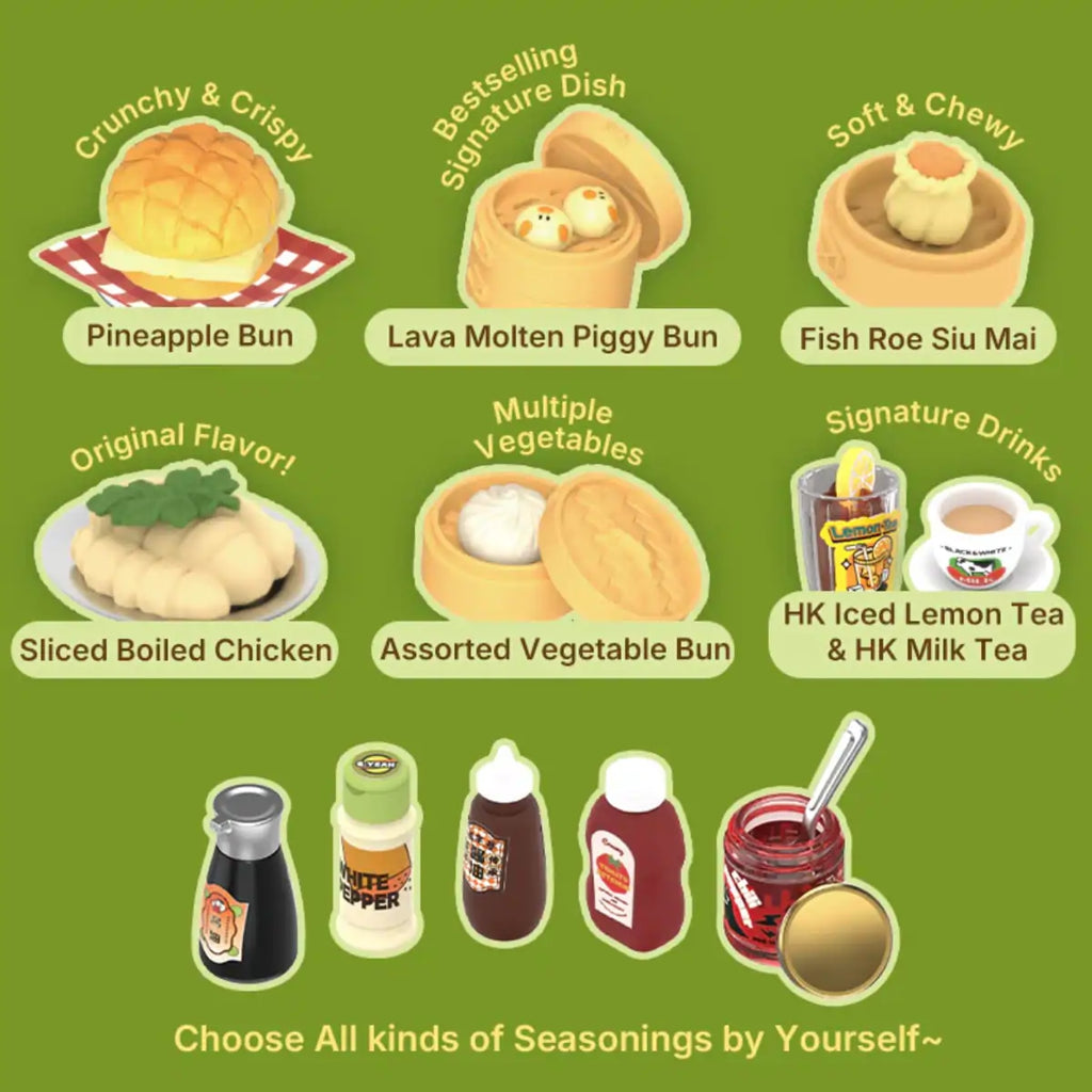 Hong Kong Bites Cafe DIY Miniature House Kit