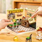 Hong Kong Bites Cafe DIY Miniature House Kit