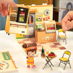 Night Out Food Stall DIY Miniature House Kit