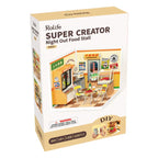 Night Out Food Stall DIY Miniature House Kit