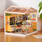 Night Out Food Stall DIY Miniature House Kit