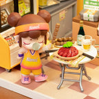 Night Out Food Stall DIY Miniature House Kit