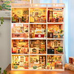Night Out Food Stall DIY Miniature House Kit