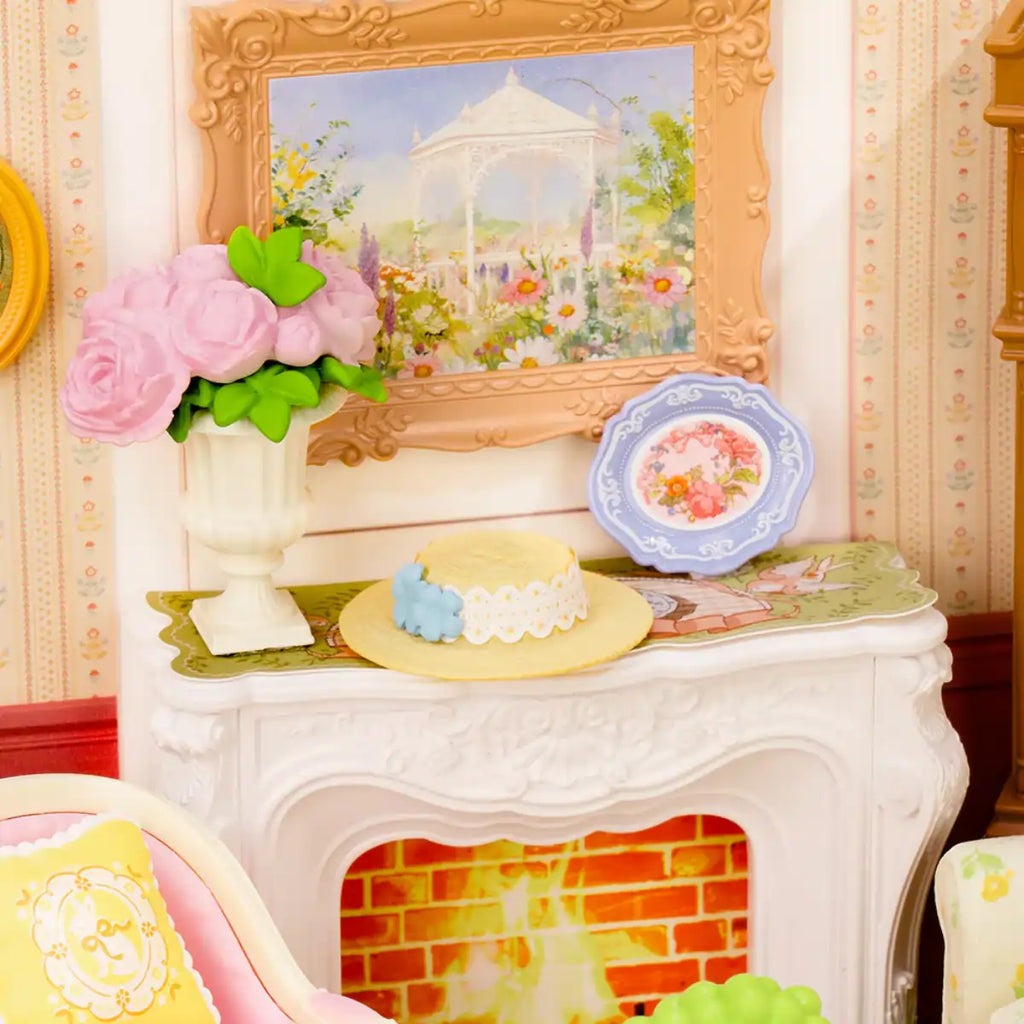 Holiday Tea Time DIY Miniature House Kit