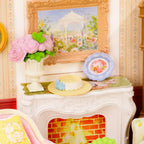 Holiday Tea Time DIY Miniature House Kit