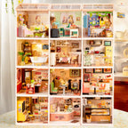 Holiday Tea Time DIY Miniature House Kit