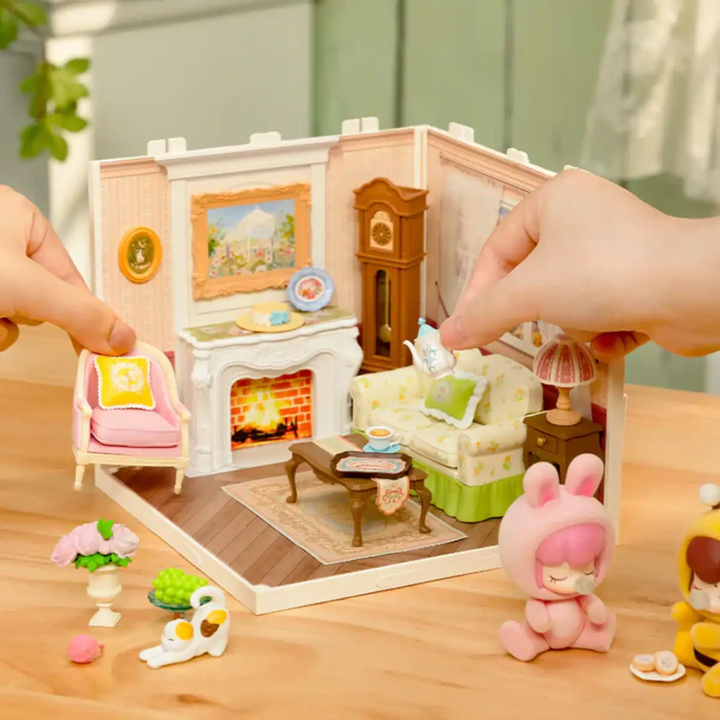 Holiday Tea Time DIY Miniature House Kit