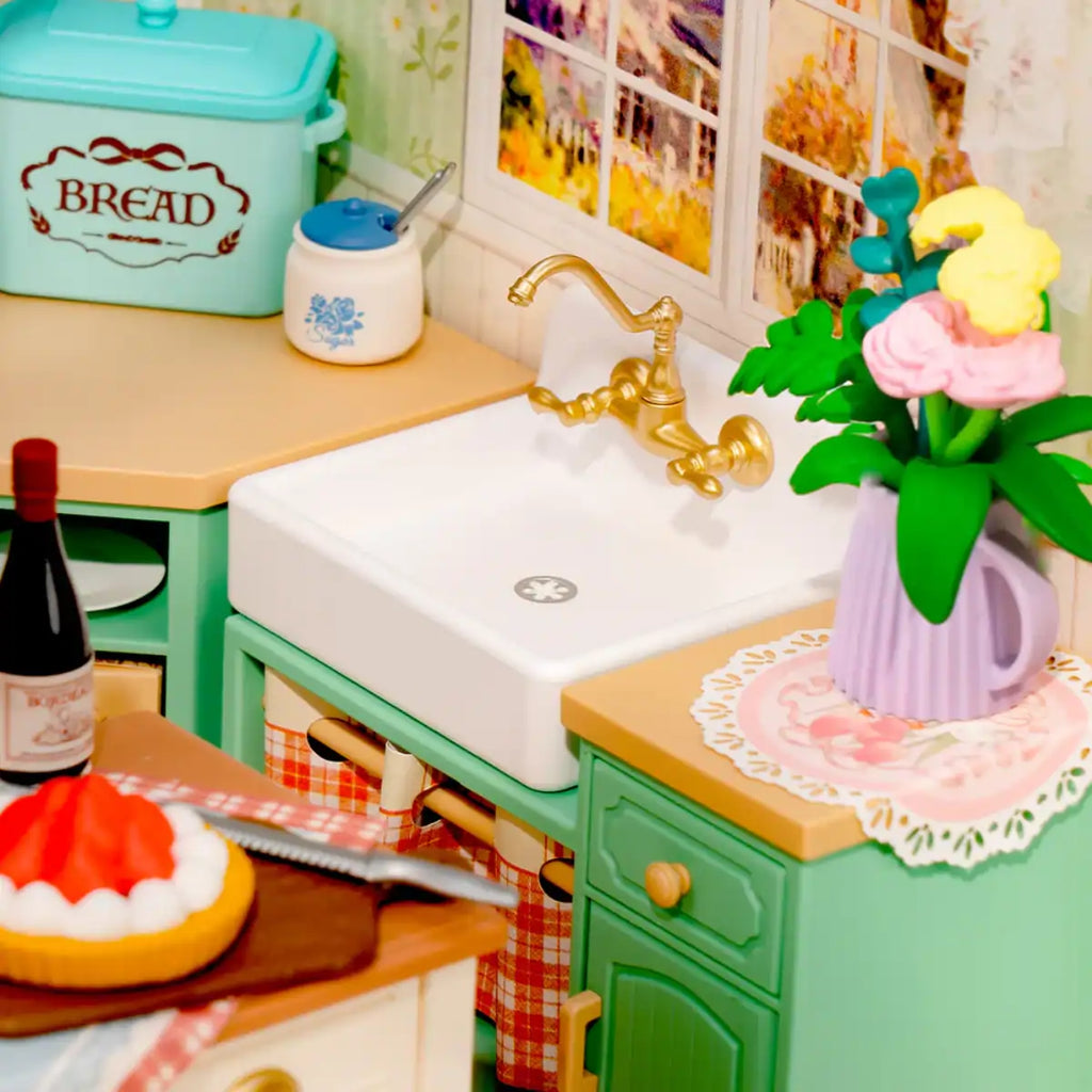 Farmhouse Kitchen DIY Miniature House Kit