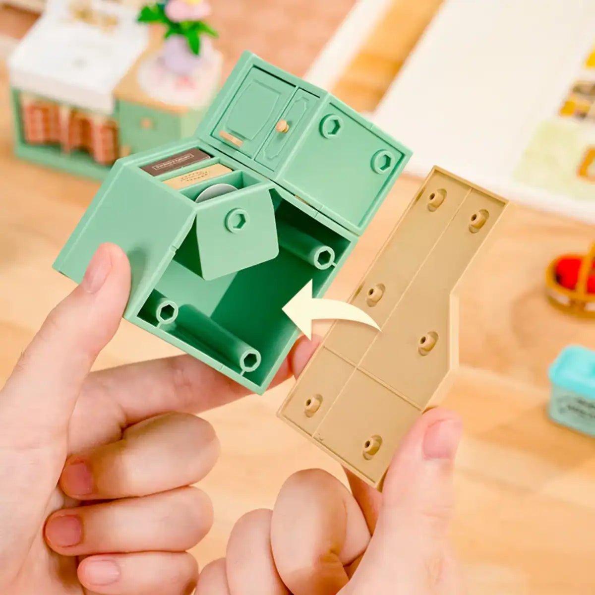 Farmhouse Kitchen DIY Miniature House Kit