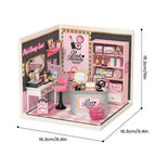 Pink Beauty Secret DIY Miniature House Kit