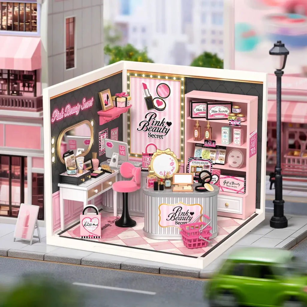 Pink Beauty Secret DIY Miniature House Kit