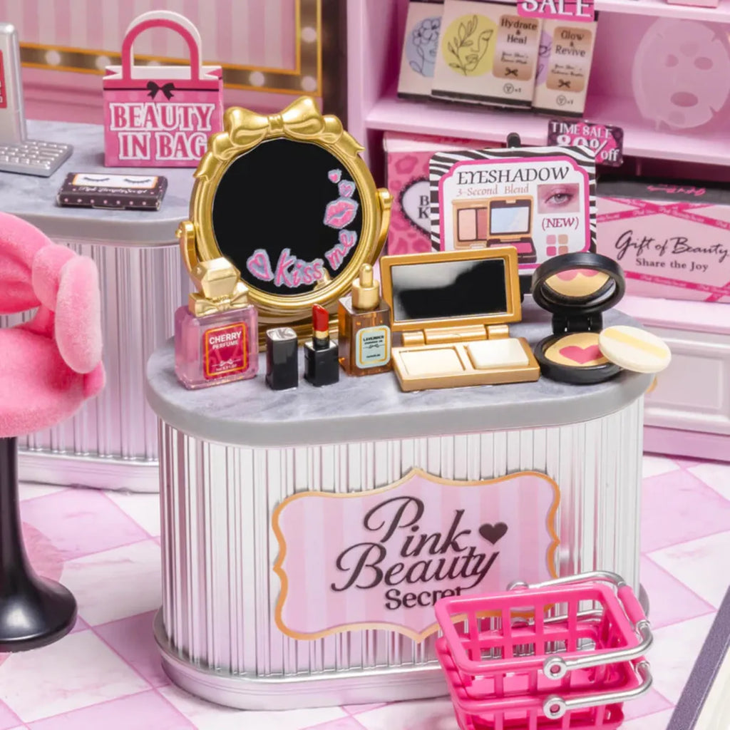 Pink Beauty Secret DIY Miniature House Kit