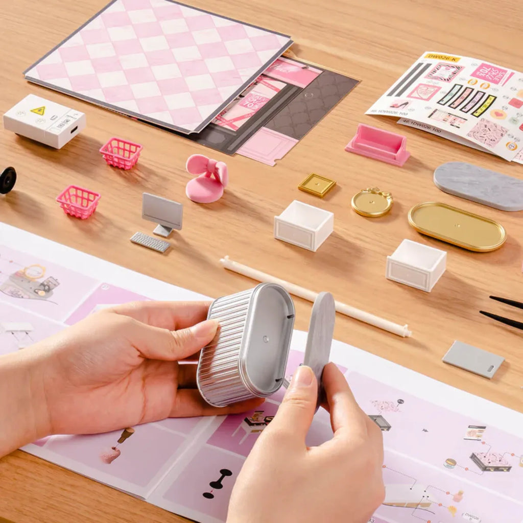 Pink Beauty Secret DIY Miniature House Kit