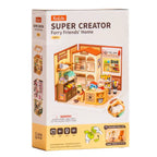 Furry Friends' Home DIY Miniature House Kit