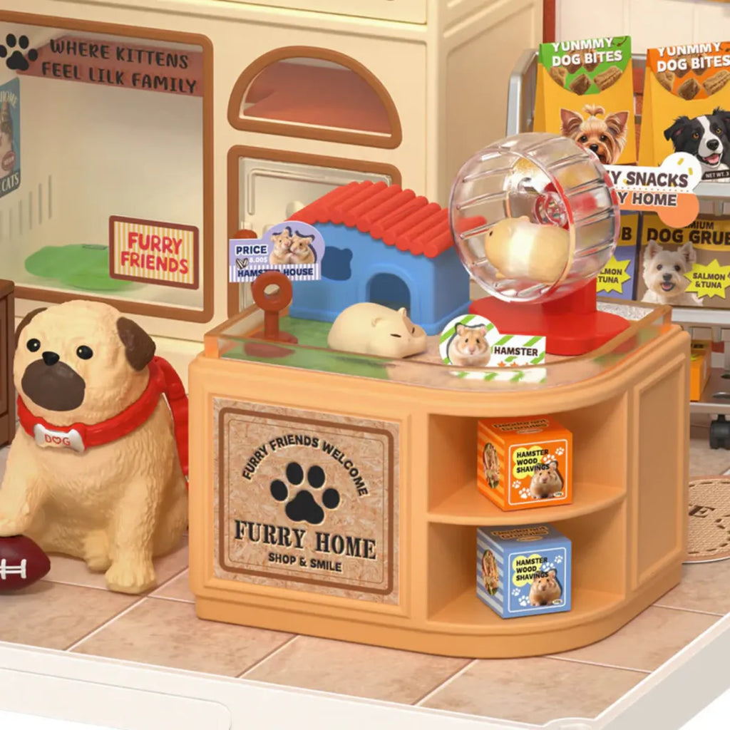Furry Friends' Home DIY Miniature House Kit