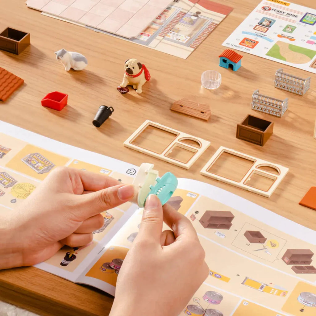 Furry Friends' Home DIY Miniature House Kit