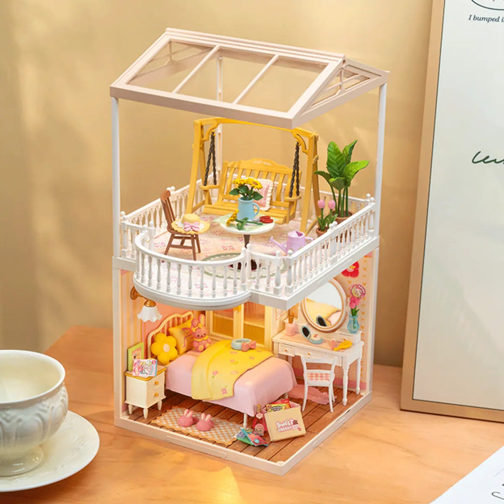 Sunny Break Terrace DIY Miniature House Kit