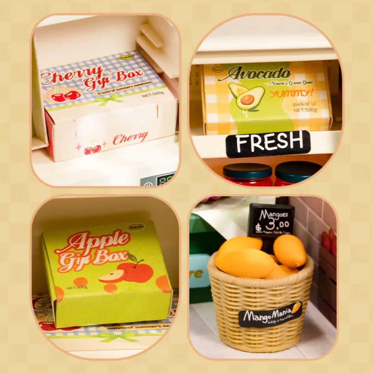 Nature Energy Fruits DIY Miniature House Kit