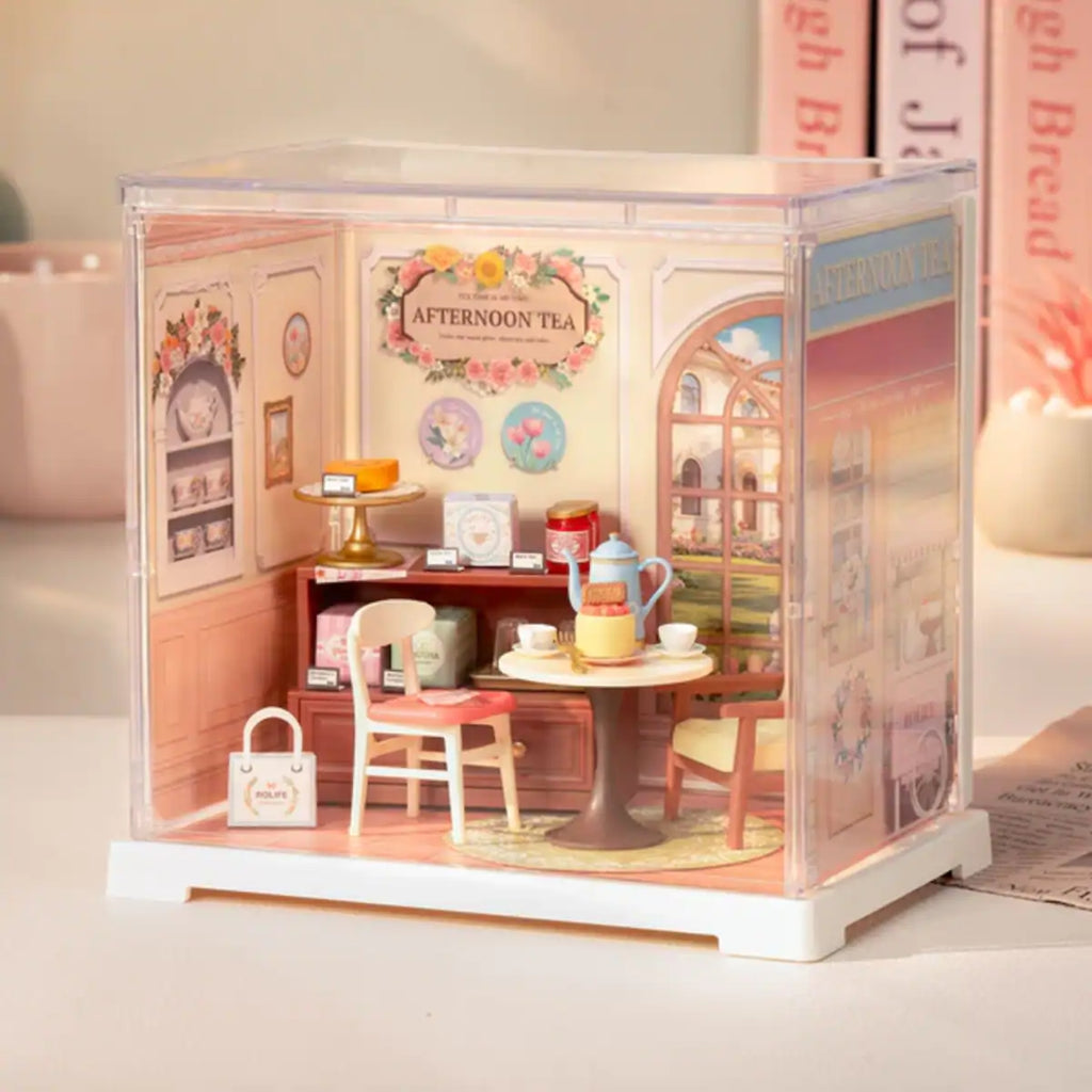 Honey Tea Lounge DIY Miniature House Kit