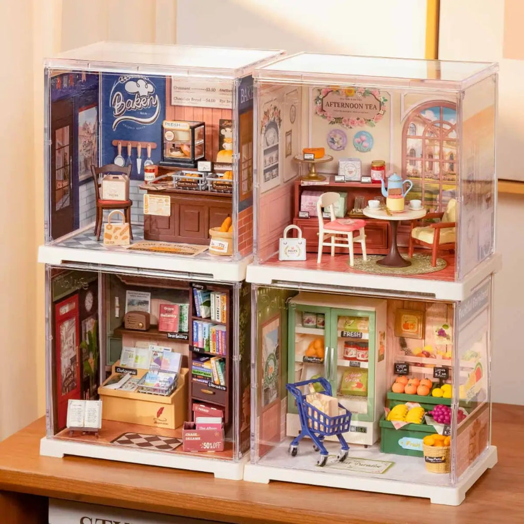 Honey Tea Lounge DIY Miniature House Kit