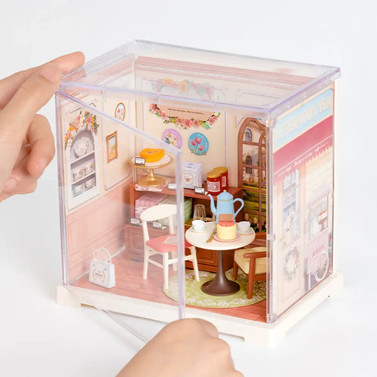 Honey Tea Lounge DIY Miniature House Kit