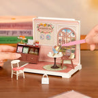 Honey Tea Lounge DIY Miniature House Kit