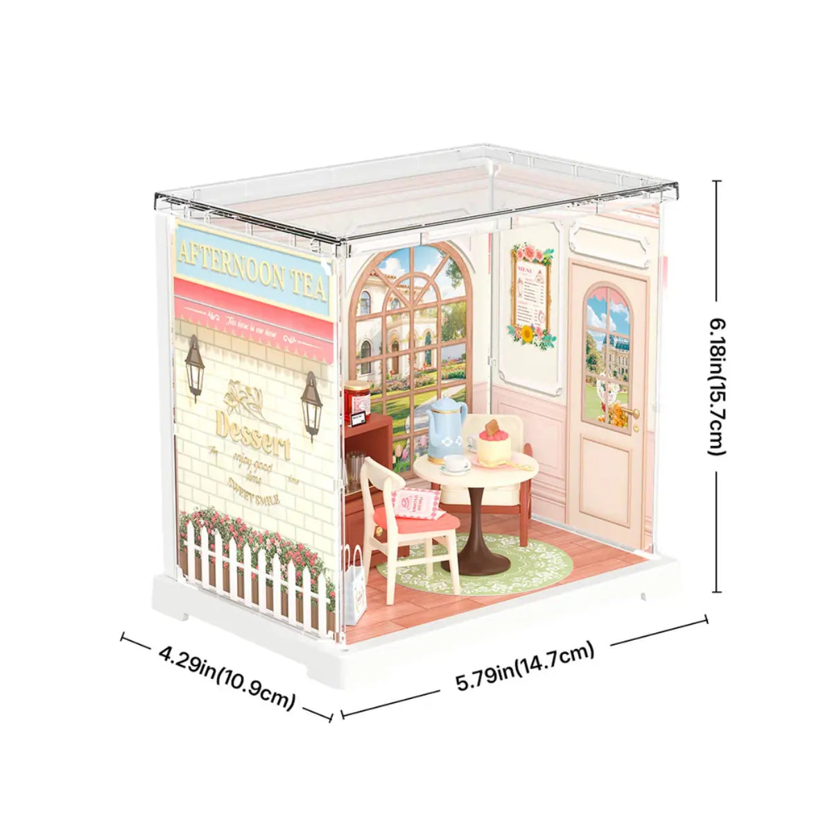Honey Tea Lounge DIY Miniature House Kit