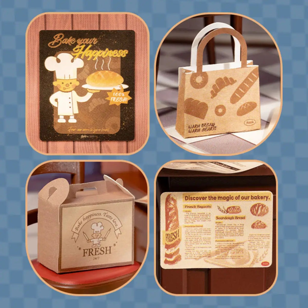 Butter Bakery House DIY Miniature House Kit